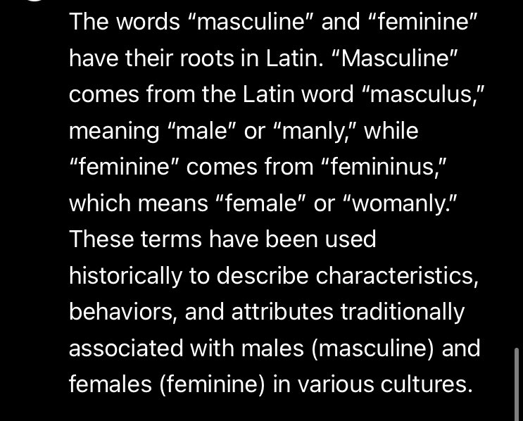 Idk what’s wrong with this guy’s ability to think rationally but he’s lost the debate and is now saying I’m stating opinions. The word “gender” is directly related to a person’s sex. This is easy to verify.