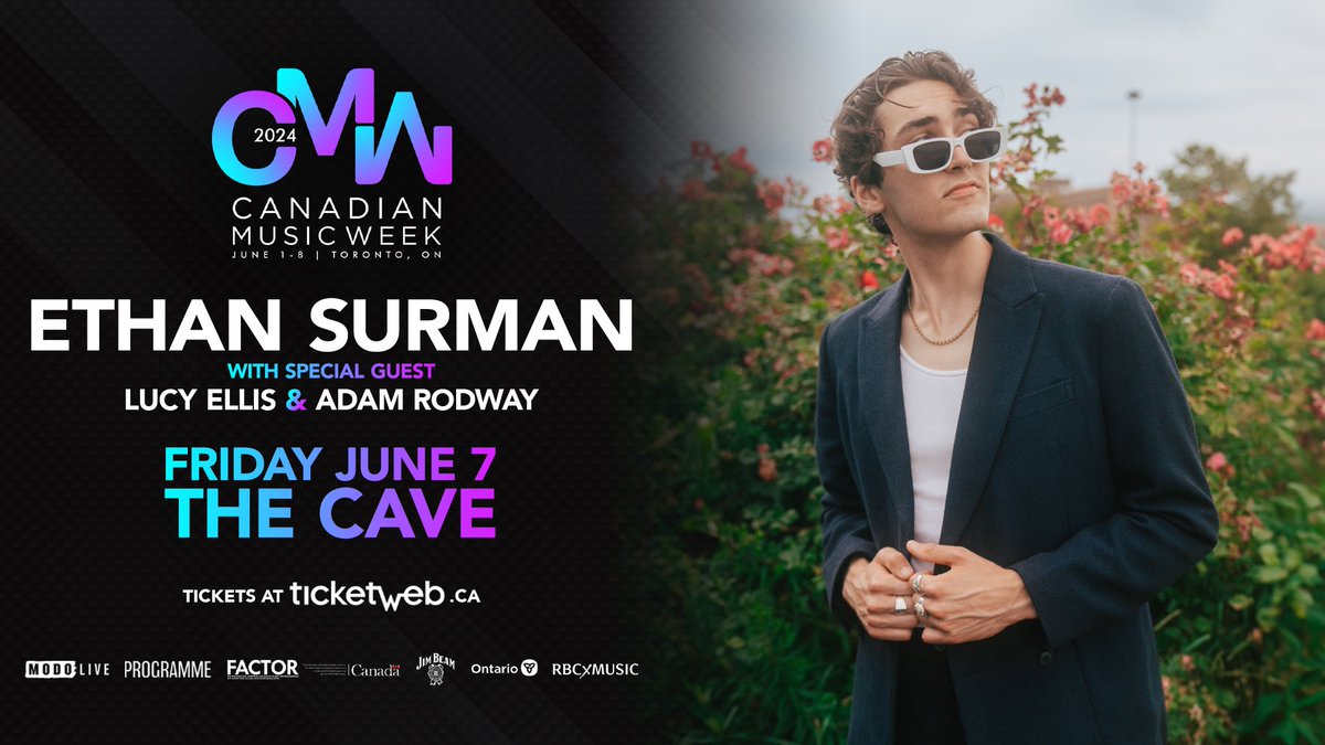 JUST ANNOUNCED✨ @CMW_Week presents indie pop singer/songwriter Ethan Surman at The Dance Cave June 7th with Lucy Ellis + Adam Rodway. Tickets are on-sale now: found.ee/EthanSurman-YYZ #ethansurman #canadian #thedancecave #yyzevents #toronto #CMW2024 #canadianmusicweek