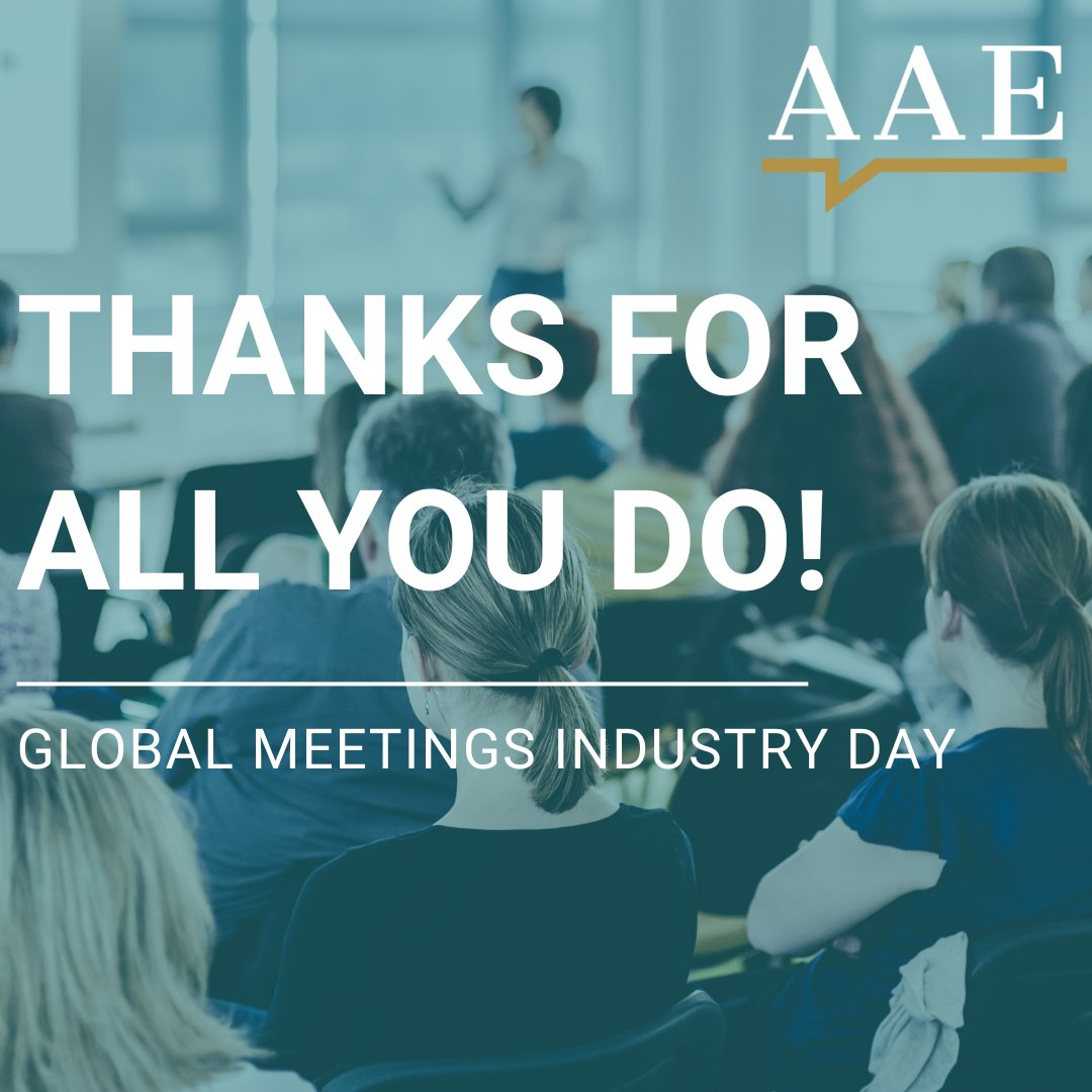 Happy Global Meetings Industry Day! We celebrate the undeniable value of live events and recognize the many event organizers we are honored to work with year after year. Thanks for all the work required to make every meeting successful! #GMID2024