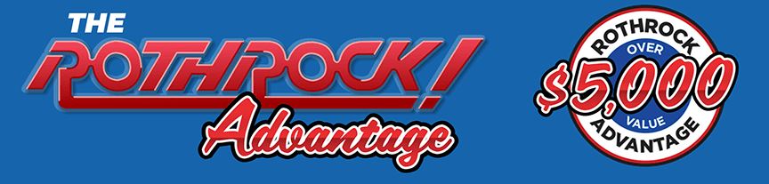 Discover why so many choose Rothrock with the Rothrock Advantage! Receive free state inspections, powerlife coverage, service coupons, emergency road service, and more! There is over $5,000 in available services that this advantage includes! bit.ly/3Q080AP