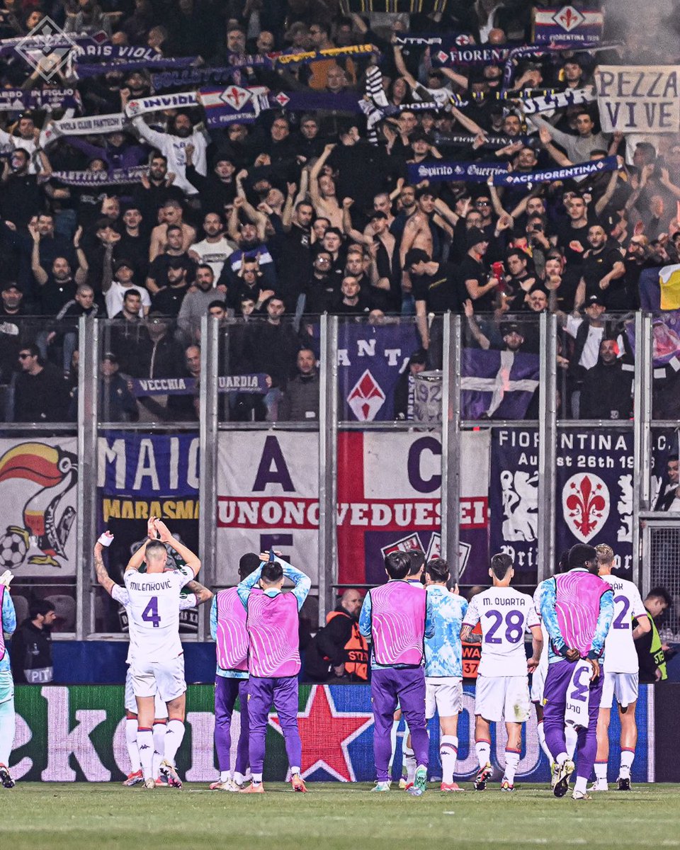 👏🏻💜⚜️ #forzaviola #fiorentina #viktoriaplzenfiorentina #uecl