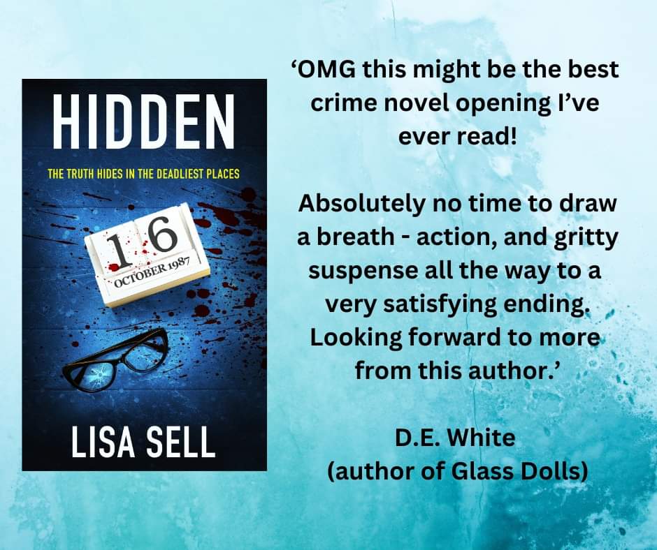 Love this review from @DEWhiteAuthor for my mystery thriller, Hidden! In eBook, paperback, audiobook, and on Kindle Unlimited. mybook.to/hiddenbook Jen thinks she killed a girl in 1987. Now she must face the dangerous truth. The past can no longer be hidden. #BookTwitter