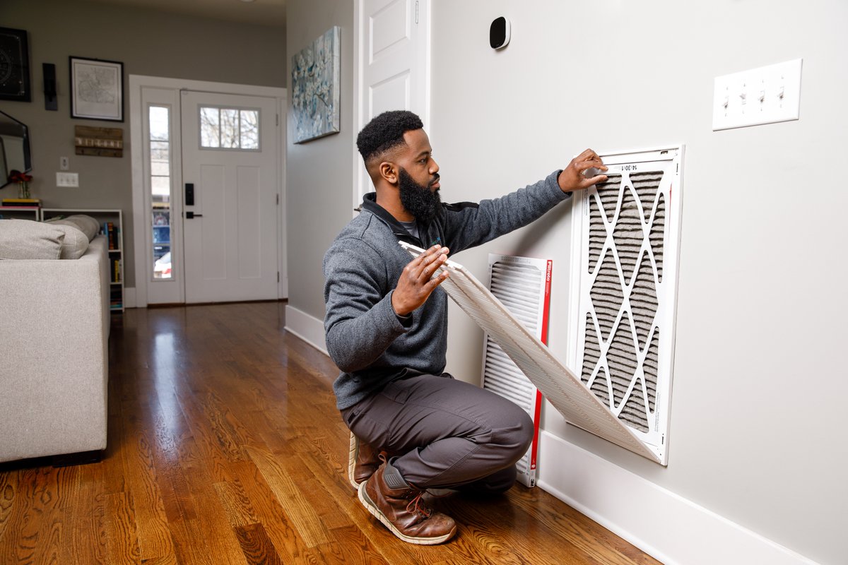 When was the last time you changed your air filter? Pollutants can quickly build up in your air filter and affect the quality of air you breathe at home. Consider adding this to your spring cleaning list and breathe in fresher air this season.