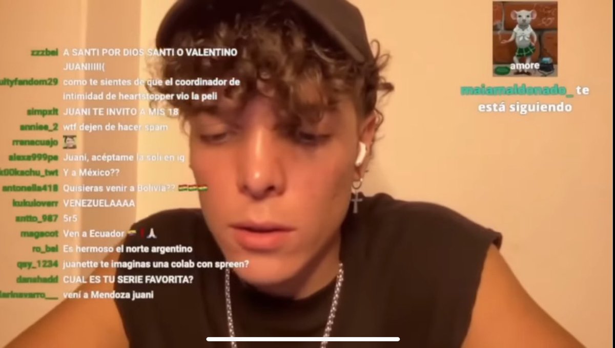 se acuerdan del primer stream de juani?