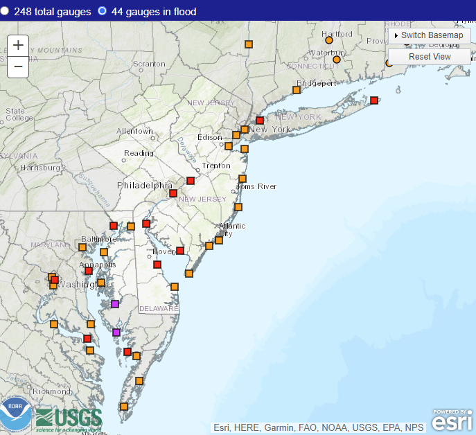 Shaping up to be a pretty serious flood event from Long Island through the Delmarva. Why?
- Quick hitting storm with storm surge
- Just coming off astro high tides
- The #ClimateCrisis has caused sea level to rise by more than a 8' since the early 1900s. 
#nywx #njwx #mdwx #dewx