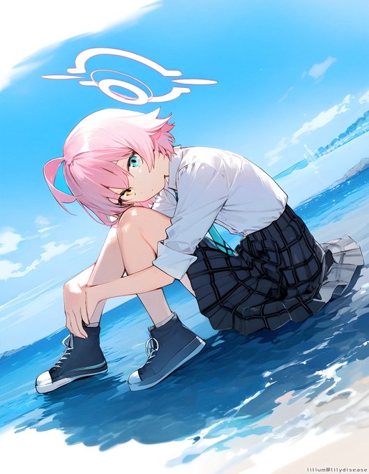 「beach full body」 illustration images(Popular)