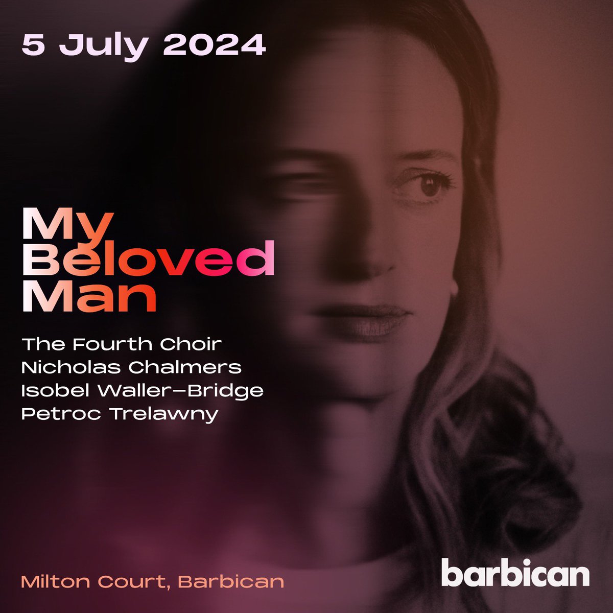 Excited for the London premiere of My Beloved Man as part of Classical Pride at @BarbicanCentre Come and hear letters Britten & Pears wrote to one another over their 39-yr relationship - read by @PetrocTrelawny - alongside gorgeous music conducted by @nic_chalmers