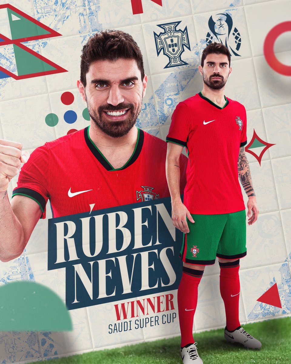Primeiro troféu no Al Hilal para Rúben Neves! 🏆 Parabéns! 🇵🇹😍 #PartilhaAPaixão The first trophy for Rúben Neves in Al Hilal! 🏆 Congratulations! 🇵🇹😍 #ShareThePassion