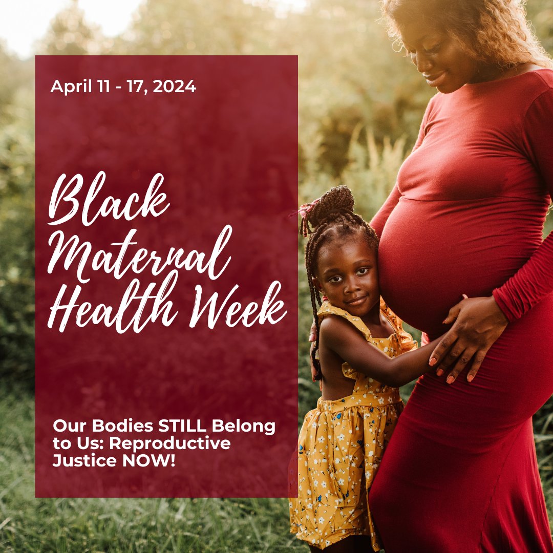 During #BMHW we stand to acknowledge, elevate, & address issues faced by #BlackMothers. Despite the advancements in health care, disparities in #BlackMaternalHealth persist. Let's take part in conversations, engage in events, & support orgs advocating for Black Maternal Health.