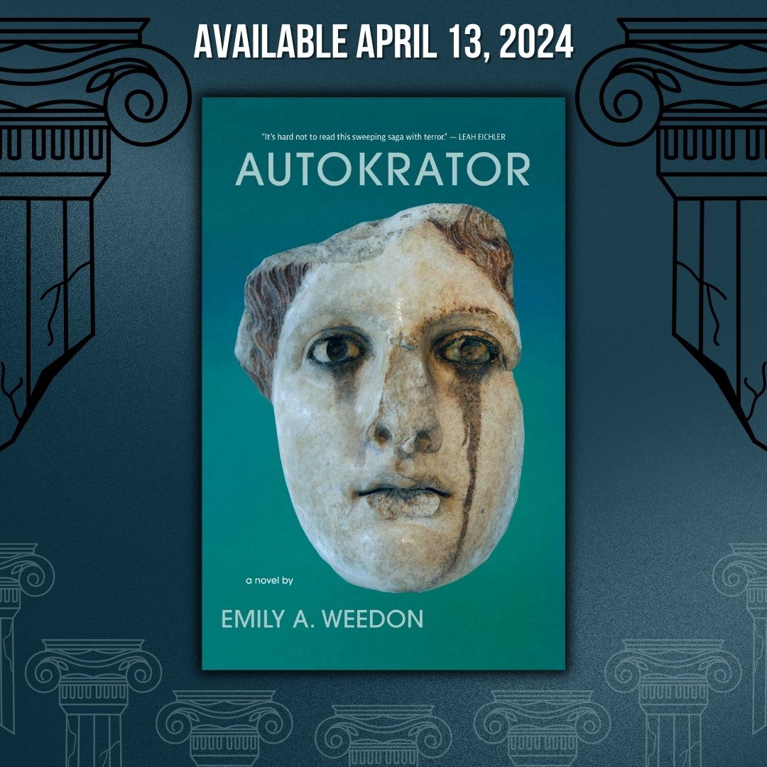 Enter for a Chance to Win a copy of AUTOKRATOR, Emily A. Weedon’s debut novel! Follow the instructions: 49th Shelf members can enter Follow us on Instagram Follow this link (or the link in our bio) to enter: 49thshelf.com/Giveaways #giveawayalert #BookGiveaway #readcanadian