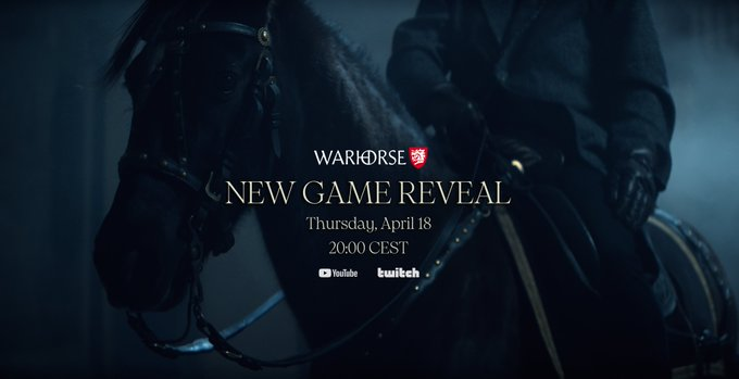 The new game from @WarhorseStudios will be revealed next Thursday, April 18th.