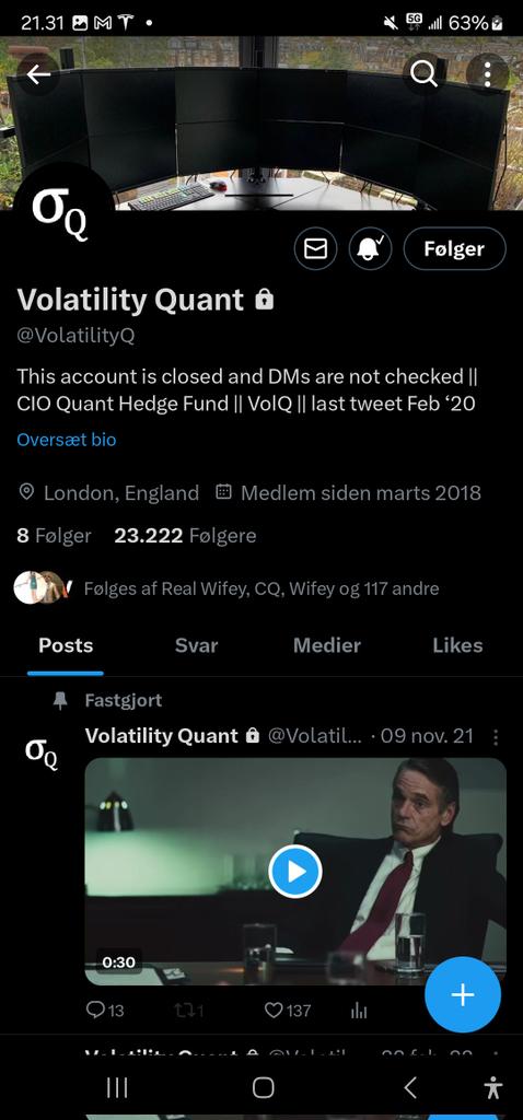klamad's tweet photo. @ChiefQuant @VolatilityQ @SeniorQuant Following you for a long time and also a client... https://t.co/RC9LLExzez