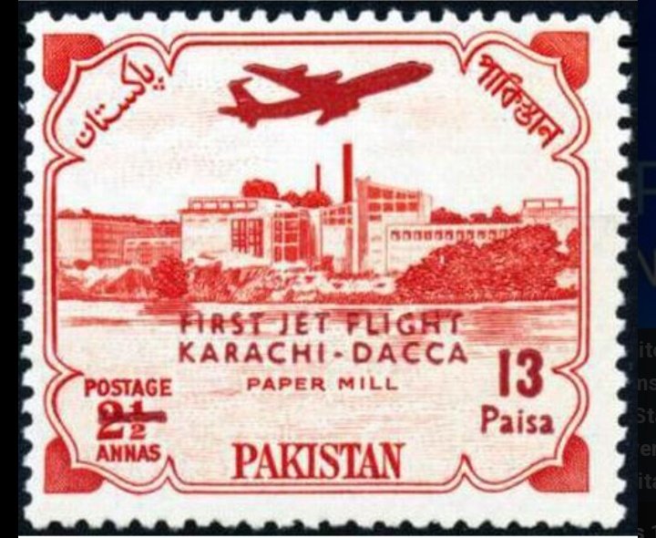 Pakistan Stamp of the Day. 🇵🇰-1962 The test of the first Jet Engine was carried on 12th April 1937. Credit to this invention goes to Sir Frank Whittle (1907-96), a former officer of the RAF. #Stamps #philately