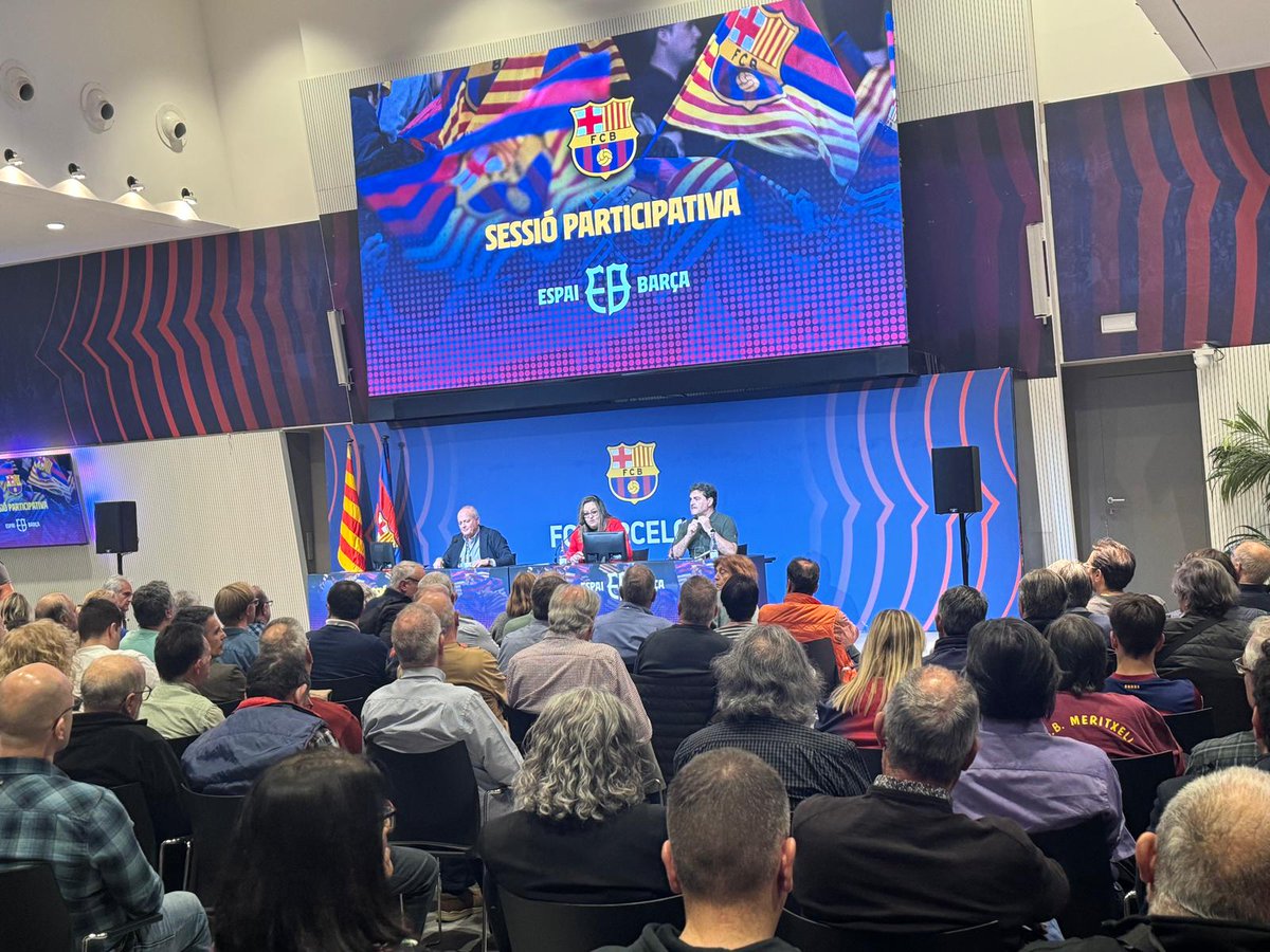 El 𝗙𝗖 𝗕𝗮𝗿𝗰𝗲𝗹𝗼𝗻𝗮 explica el proyecto del Spotify Camp Nou y el avance de las obras 🗣️ 🔗 Todos los detalles: barca.link/ROQZ50Reubv