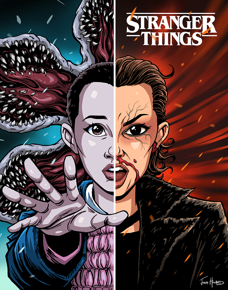 My art from the Stranger Things Artbook a.co/d/7ctaE1N