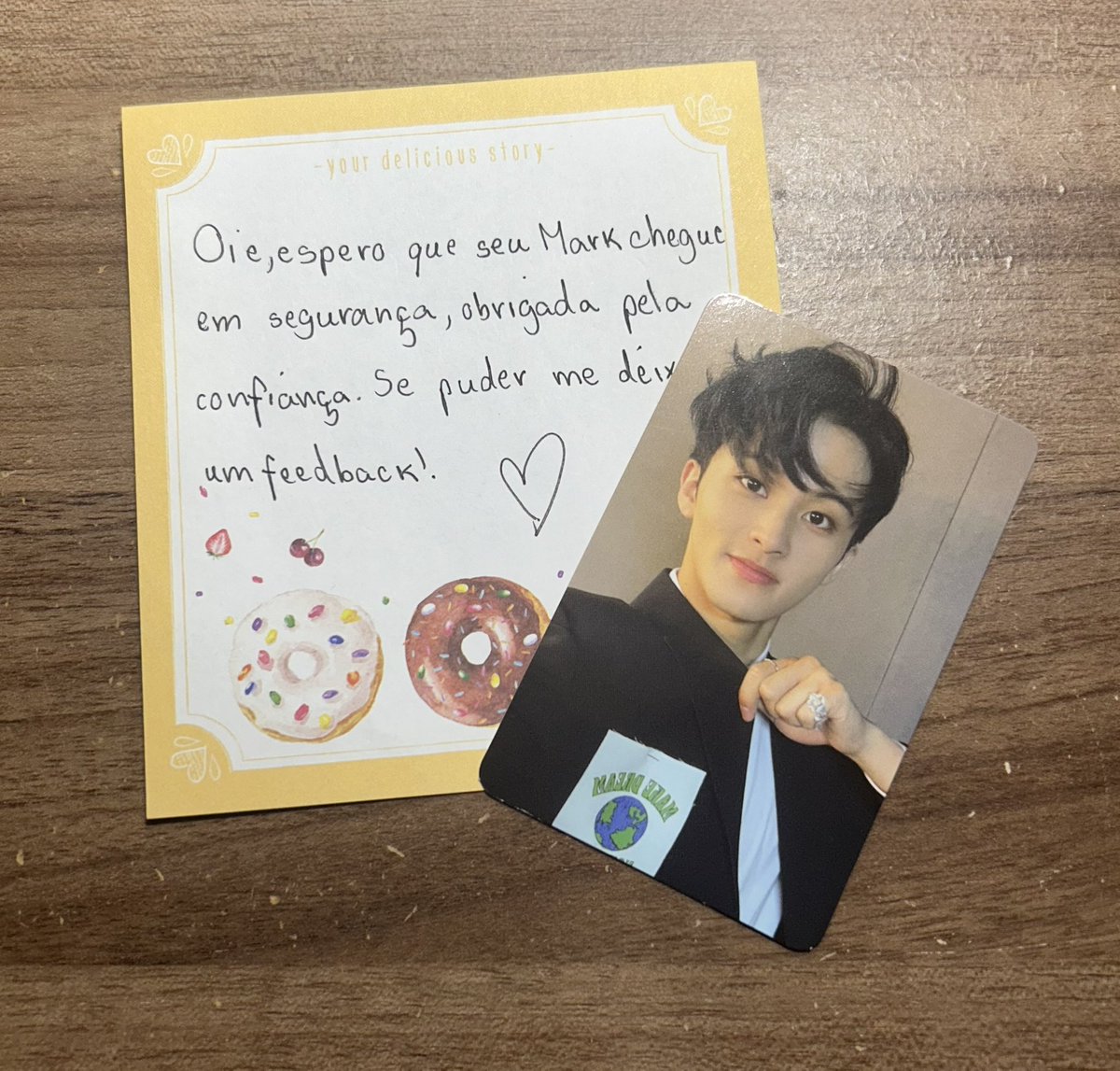 bravadobylorde's tweet photo. Deixando um feedback positivo pra querida @hobinature ❤️ meu mark chegou bem e com brindes 😭❤️ obgg!! https://t.co/IhCS3BeXoR