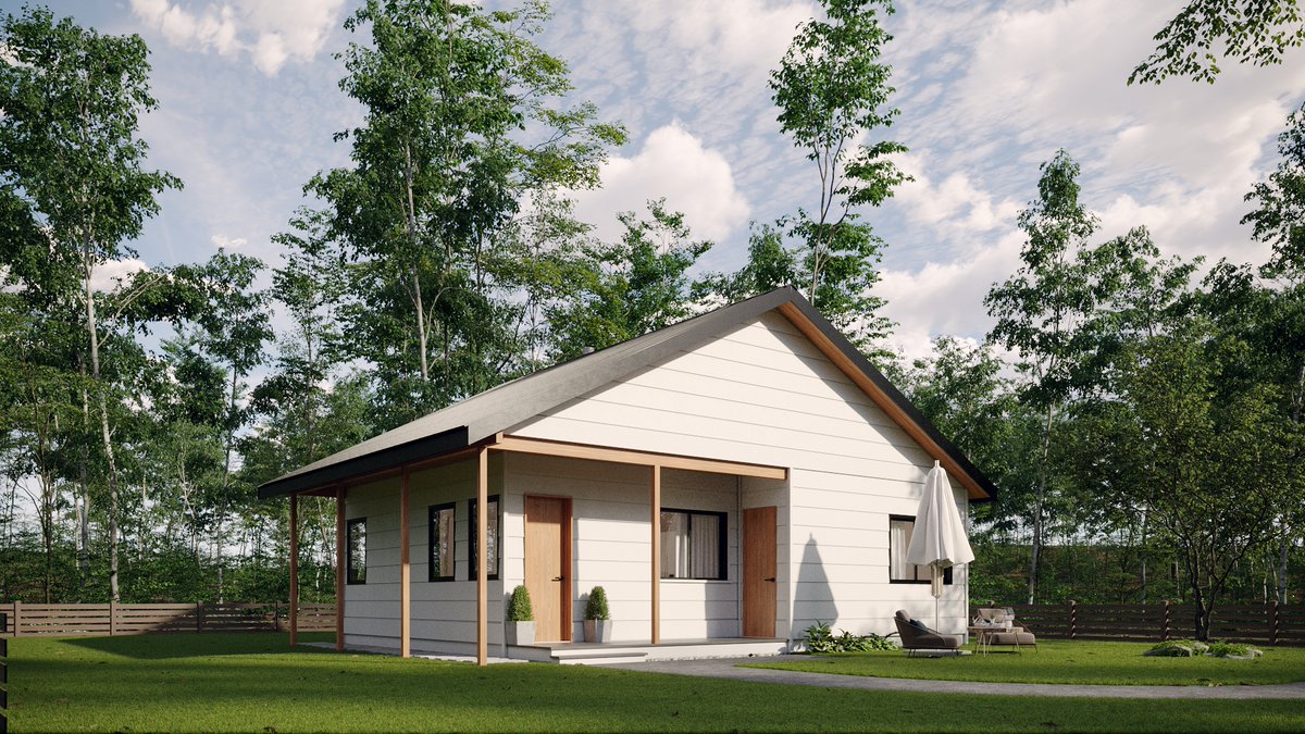 The Nevada County Building Department released the fourth and final pre-approved housing
master plan, a one-bedroom/one-bath unit. nevadacountyca.gov/3648/Housing-M…