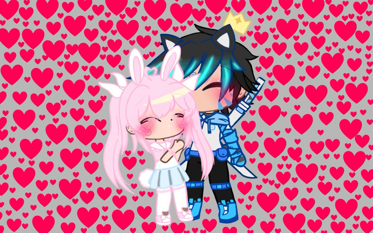 I made this for jose and his girlfriend😏
(NOT IN REAL LIFE!) 
credits to: 
@Pinky_Luscious_ 
@FireBroJose_Alt 
#art #lovers #gacha #gachaedits #gachaclub #gachacommunity