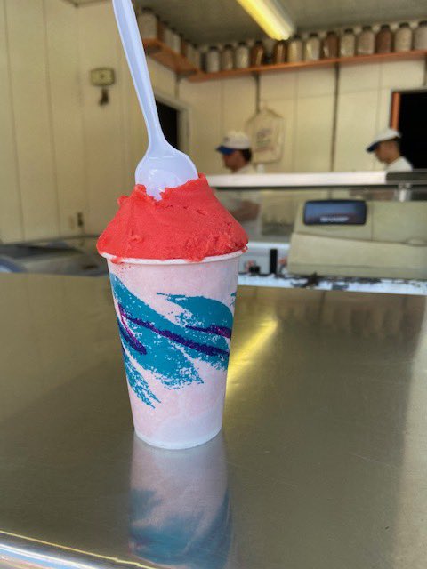 As it starts to get warmer a stop at the Lemon Ice King in NY is a must!!! I got a cherry ice which was tart and sweet! They have so many options to choose from so take your time to look over the menu. #food #foodie #dessert #TravelwithTherese