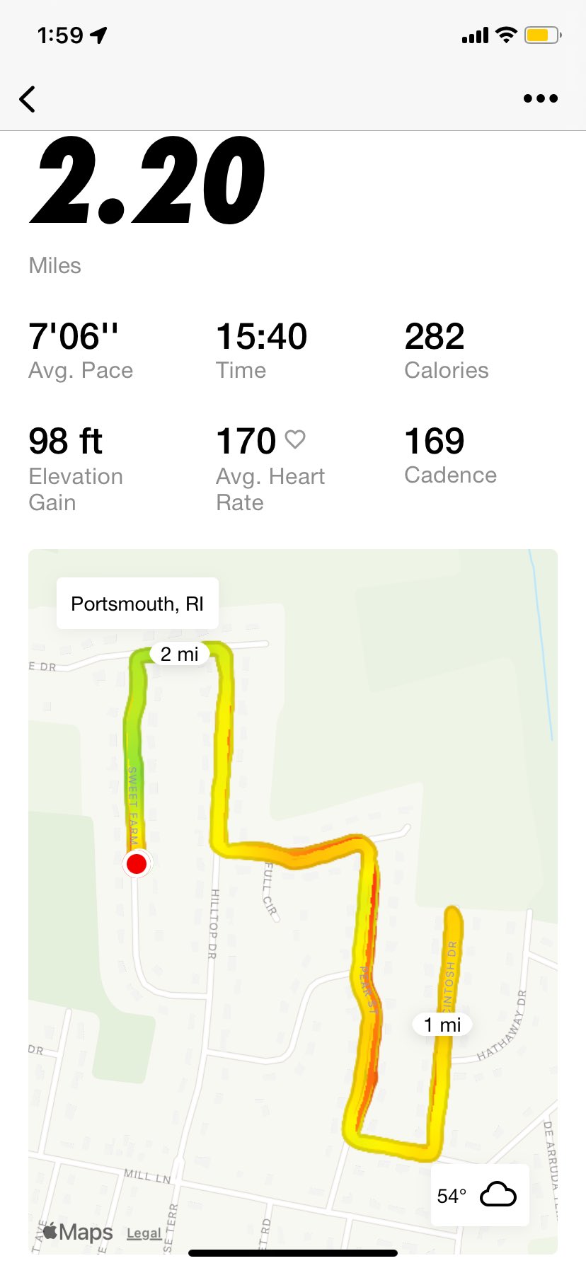 Jeremy Wilkinson on X Quick post rain run today. Cloudy 54F 10mph wind 2.20 miles 7 06 mile pace. https t ulKncoCJz9 X