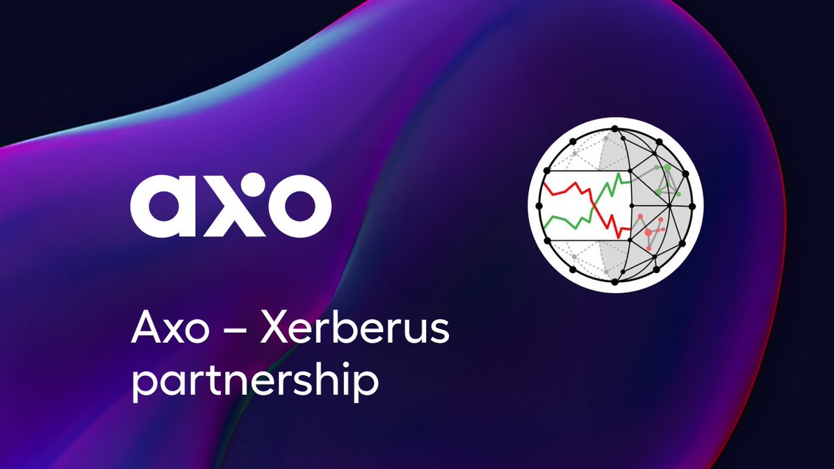 Axo 🤝 @Xerberus_io 

This integration will allow Axo to implement Basket Buys, Trading Signals, and Indexes.

In other words, it gives Axo traders access to the impressive Xerberus risk-rating model, leading to more informed decisions and a better overall trading experience. 💎