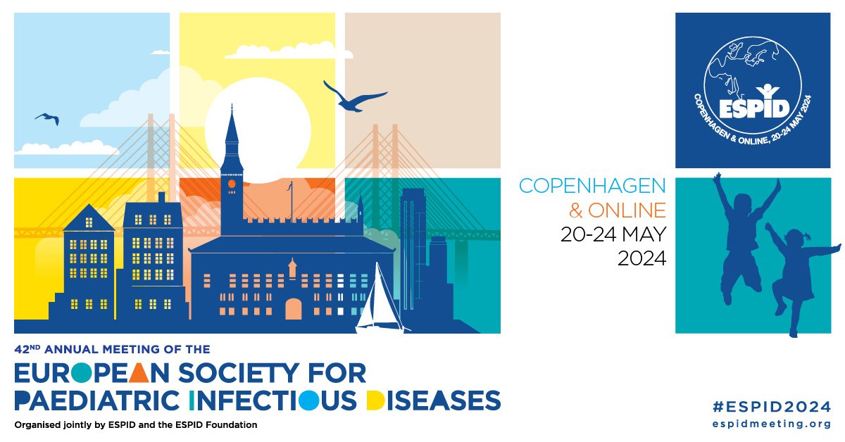 🧩 ¡Se acerca #ESPID2024! Asegura tu lugar para reunirte con tus colegas en Copenhague o participa en el congreso virtual del 20 al 24 de mayo para tu actualización en #InfectologíaPediátrica. 

Más información en espid.org 
@ESPIDsociety