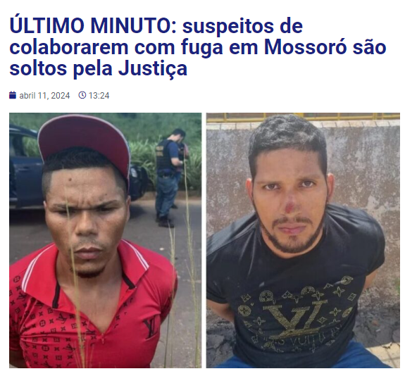 MINISTÉRIO DA 'JUSTIÇA' GASTA MILHÕES DE REAIS COM 'INVESTIGAÇÃO E BUSCAS' DOS BANDIDOS, AI DEPOIS FACILITA PARA QUEM FACILITOU A FULGA DOS BANDIDOS! ENTENDEU?🧐🙄