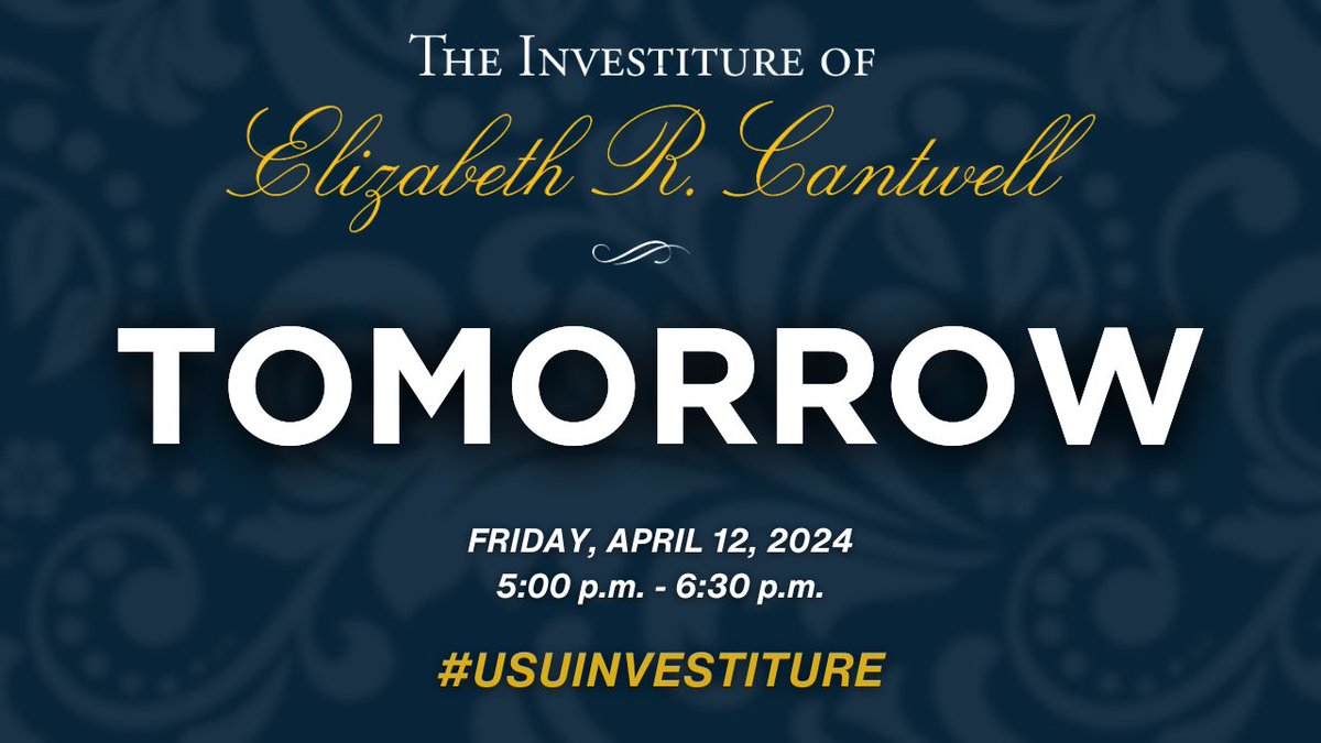 ❗️ ONE DAY LEFT ❗️ Tomorrow, don’t miss the #USU Presidential Investiture! Learn how you can be part of Utah State history at usu.edu/investiture/ #usuinvestiture #usuaggies #usupres
