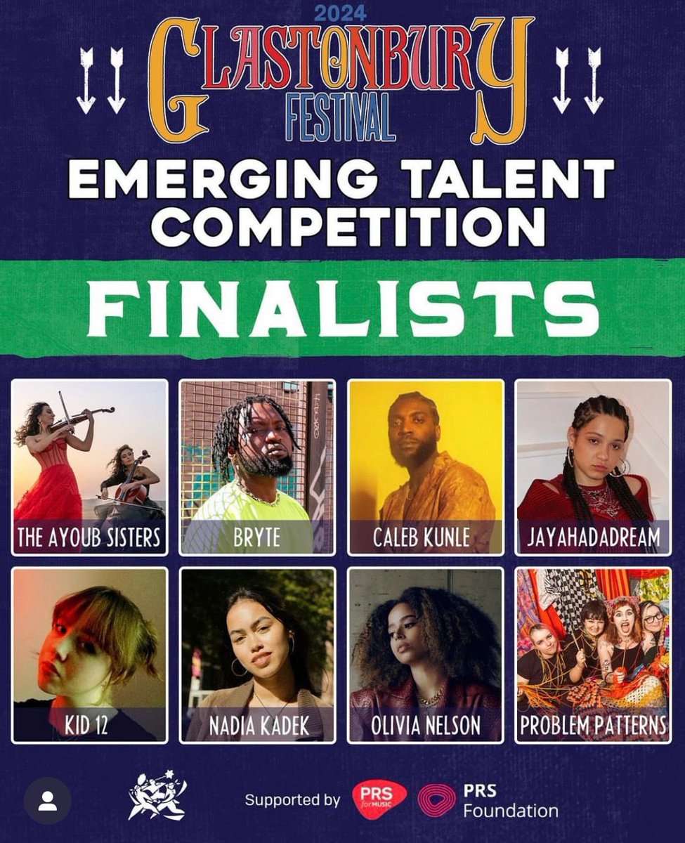 Wow!! One step closer to the big stage🚀🙌🏾.. This one is special to me and can’t wait for the 27th April🤞🏾.. #Mamas prayers ❤️🥰.. @glastonbury