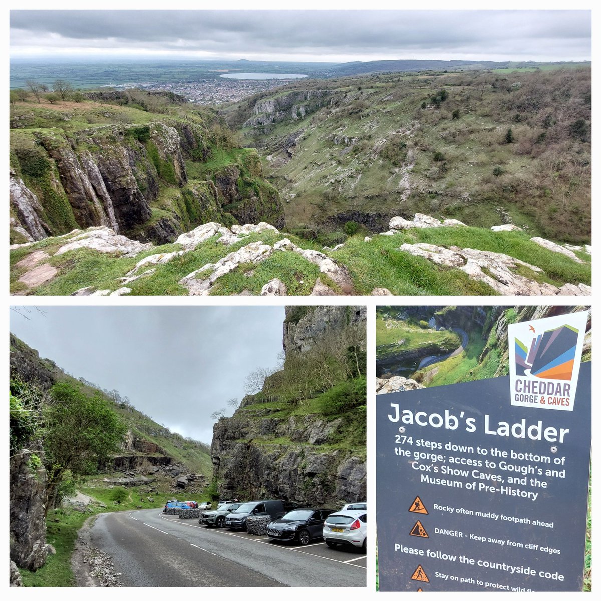 Very much enjoyed visiting @CheddarGorge_ near Bristol. Good circular walk. I think the Gorge wants to be more like Glencoe when it grows up!