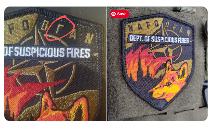 👀Bidding still open for a #suspciousfires patch #DronesForUkraine @snuggledick23 #NAFOFellas @CynlandNS  @Kartul_girl #TeamTaty #StandByUkraine #SupportUkraine #StopRussia 
twitter.com/snuggledick23/…