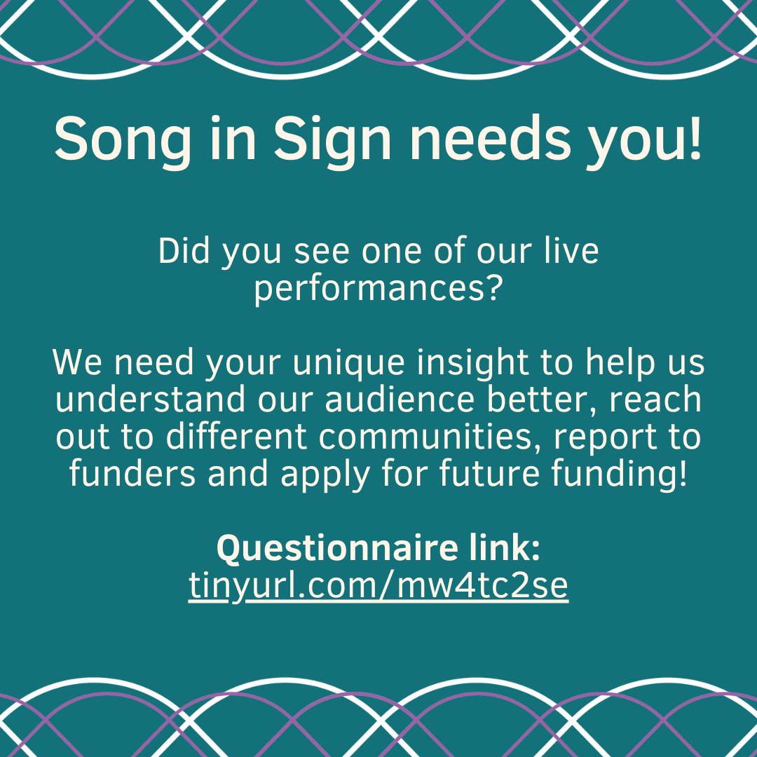 AbilityFormid's tweet image. Did you see one of our live performances?
We need your unique insight to help us understand our audience better, reach out to different communities, report to funders and apply for future funding! #ArtsResearch #ArtsEvaluation 
Questionnaire link: tinyurl.com/mw4tc2se