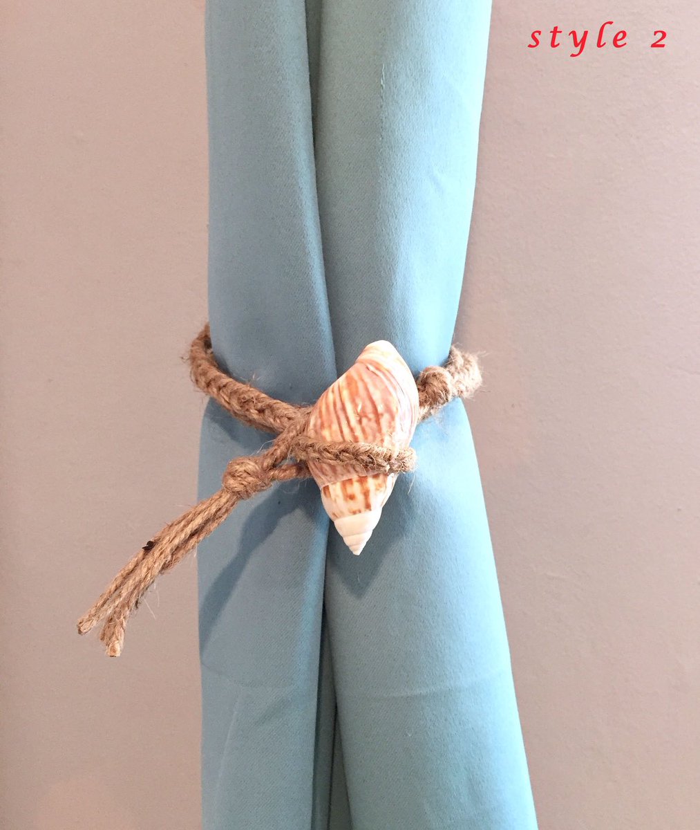 Excited to share this #seashell #curtain #tieback #beachstyle #decor lindascraftstudio.etsy.com/listing/656073…