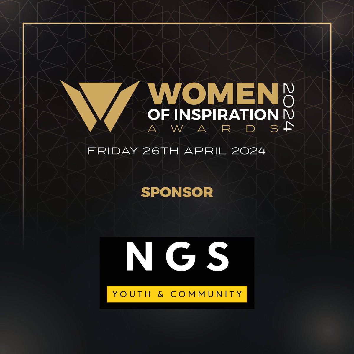 The Women of Inspiration Awards are delighted to announce our sponsor, @NGS We are grateful for their support in empowering and celebrating inspiring women. sponsor and be part of this incredible event, email us at awards@empoweringeducation.co.uk
