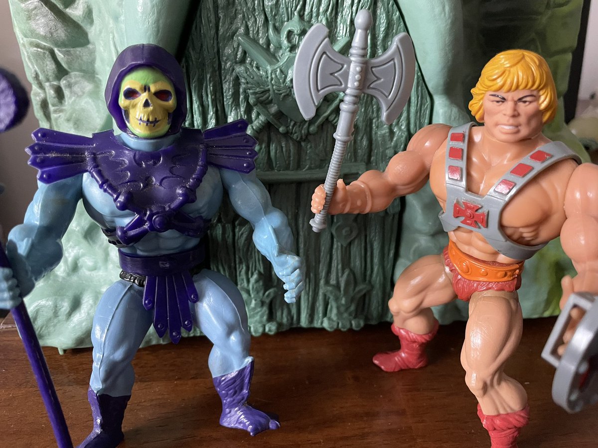More of my #MOTU collection. These are my super-nice versions, the ones I don’t display very often.