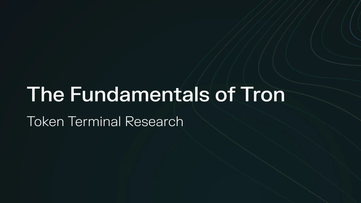 📊 The Fundamentals of Tron In this article, we go through Tron’s onchain financials & alternative KPIs and see how they benchmark against the competition. @trondao is a layer 1 blockchain network that was launched in 2017. Since its launch, Tron has become the most known for…