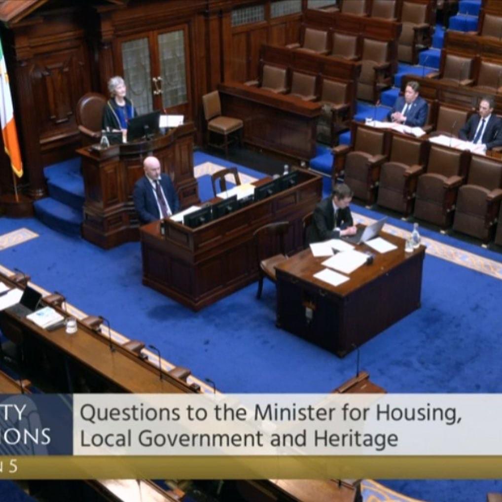 Day 1 on the front bench - no time to waste. Straight into handling Ministerial parliamentary questions in the Dáil, working alongside Ministers O’Brien and Noonan.