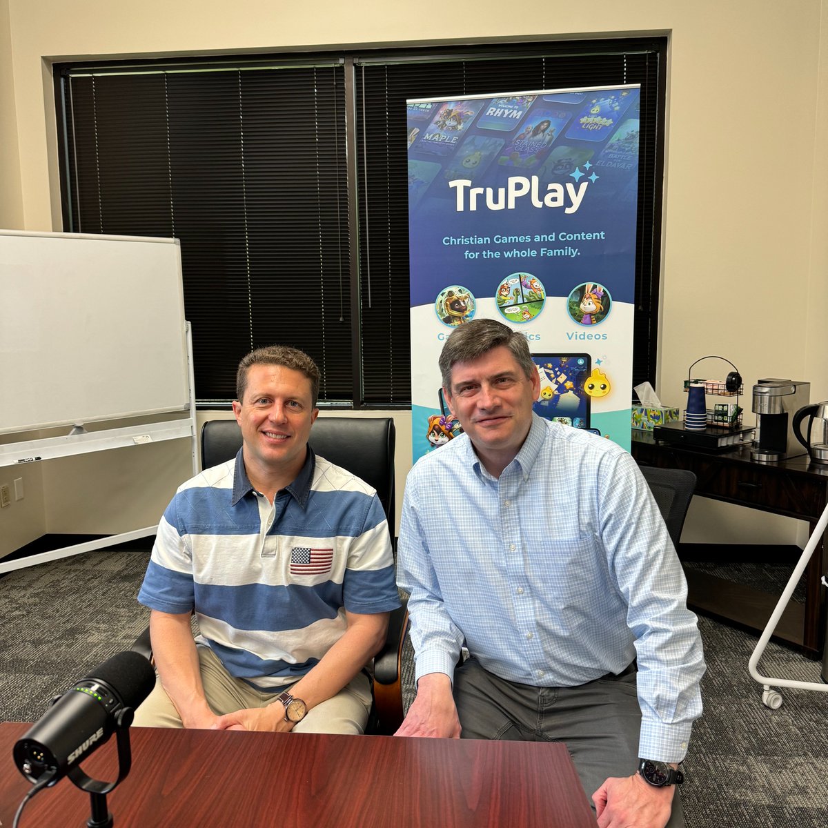 We loved hosting our friend, @WillGraham_4, at the TruPlay office this past week. As a son of the late @BillyGraham, we are honored, grateful & inspired by the legacy he carries on! 💫