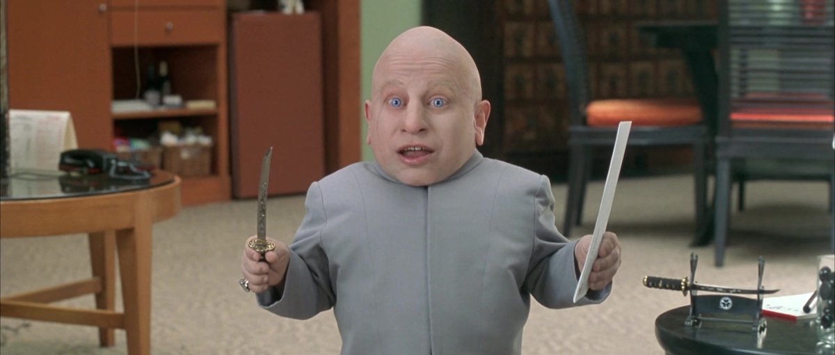 2nd Warner Bros. Character of the Day is: Mini-Me from the Austin Powers franchise #WarneroftheDay #AustinPowers #NewLineCinema