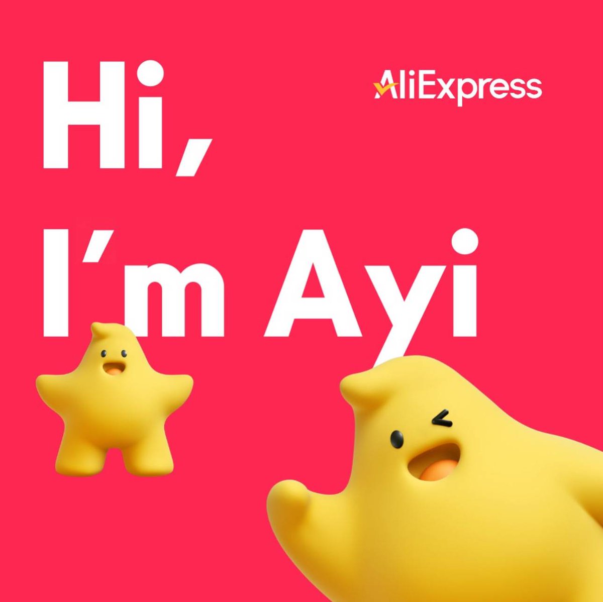 Hi Everyone! I'm Ayi! 🌟 I'm so excited to chat with my #AliExpressers! Send me a message and say hello! 👋