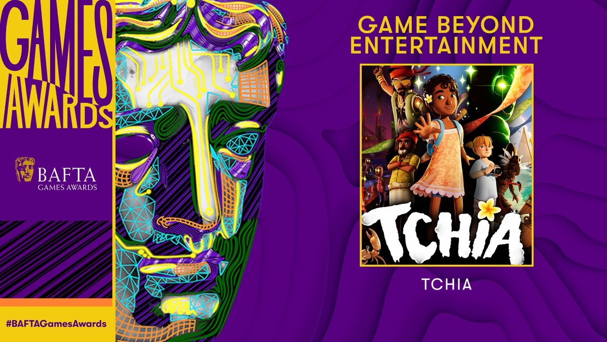 Going above and beyond, the team behind Tchia pick up the BAFTA for Game Beyond Entertainment ✨
 
#BAFTAGamesAwards
