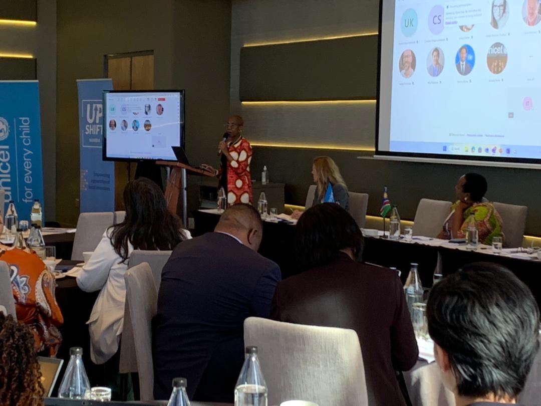 The UN Resident Coordinator joined @UnicefNamibia , Government, civil society & other stakeholders at the workshop today to validate the draft 2025-2029 Country Programme Document, deriving outcomes from the Cooperation Framework that the UN is developing. #Namibia #UNICEF #CPD