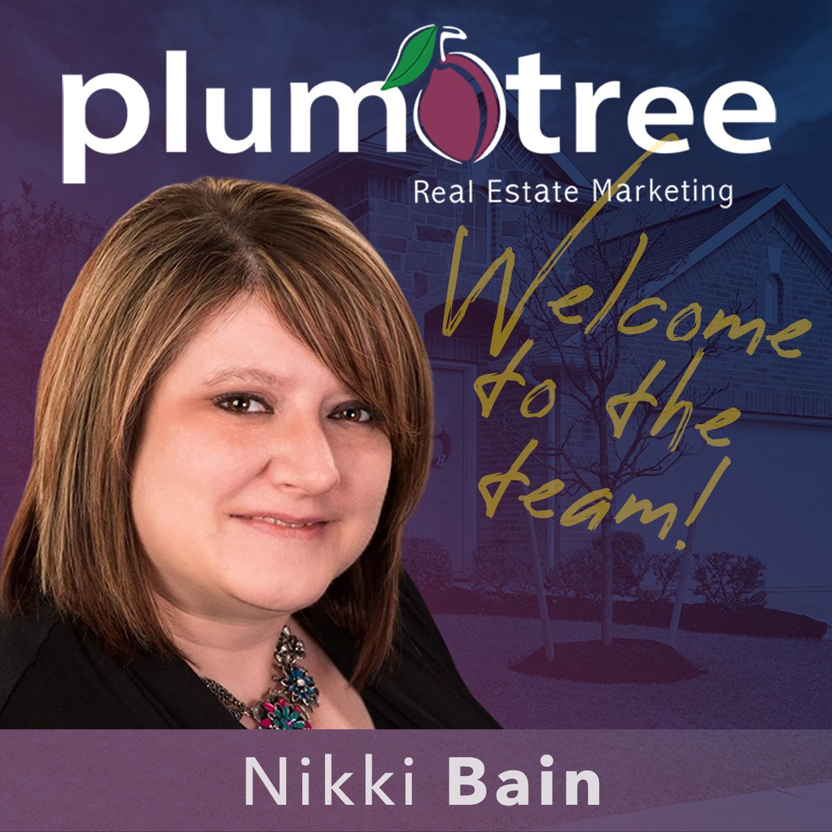 Your journey to a new home just got even better, thanks to Nikki Bain! Nikki primarily services the Dayton market. #TeamPlumTree #NewAgent