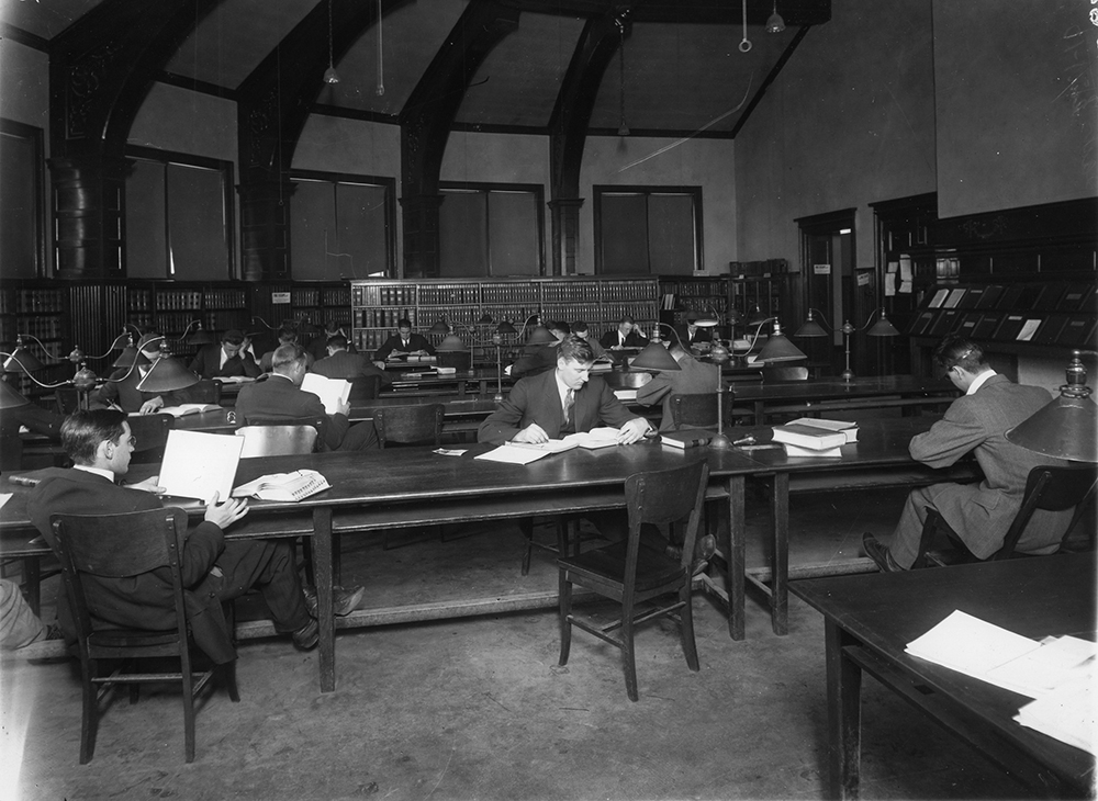 Prior to the opening of UW Law’s first permanent Library in 1893, many had complained about the inadequacy of the School’s library collection and services. When the Board of Regents created the College of Law in 1868, no money had been appropriated for books. #ThrowbackThursday