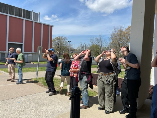 Thank you to our Earth and Environmental Sciences Department for hosting a Solar Eclipse Celebration earlier this week!