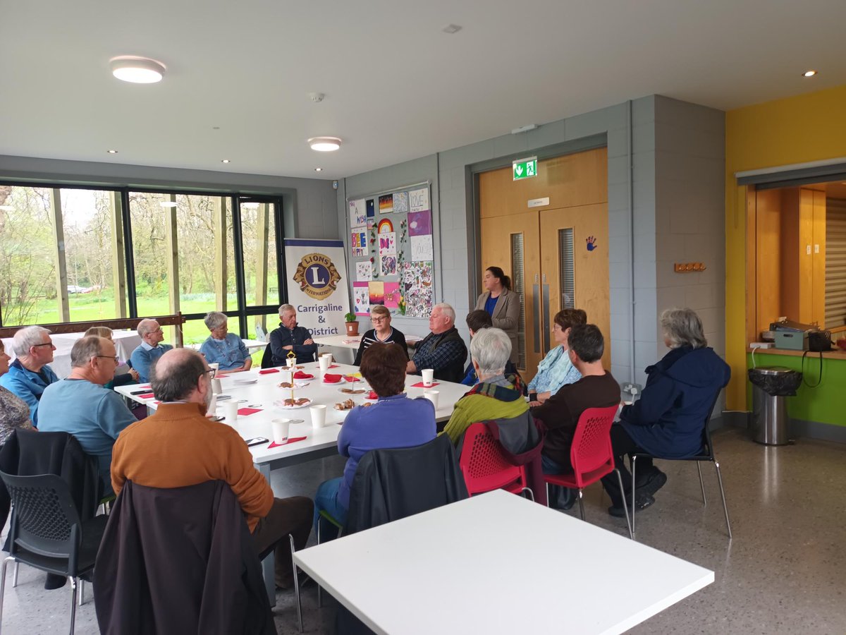 Fantastic café session in Carrigaline today! 🌟Guest speaker Professor Suzanne Timmons, Clinical Geriatrician shared invaluable insights on keeping our brains healthy. From engaging discussions to interactive sessions, it was an inspiring gathering. #DementiaSupports