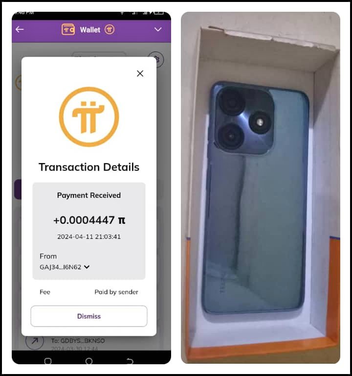 KhudheyN's tweet image. Today in Morogoro, Tanzania🇹🇿, a smartphone was sold for Pi Coin, Tsh 350,000, equivalent to approximately Pi 0.0004447, based on a GCV of 1pi = $314,159. Innovation and commerce meet in the heart of Africa! #Morogoro #Tanzania #PiValue #Africa #PiNetwork #Pioneers