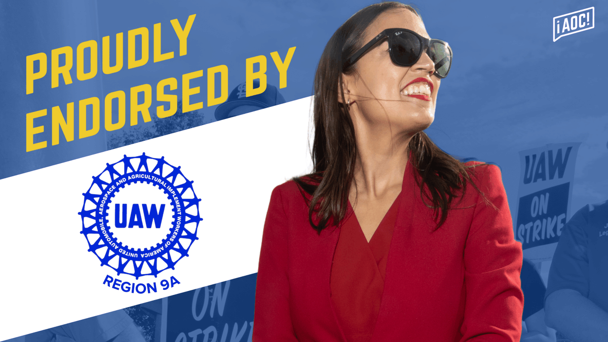 We’re proud to be endorsed by @UAWRegion9A! 9A is expanding worker power and standing behind the GND for Public Housing—for good union jobs & safe, vibrant housing for our communities—while bravely leading calls in the labor movement for a lasting ceasefire.