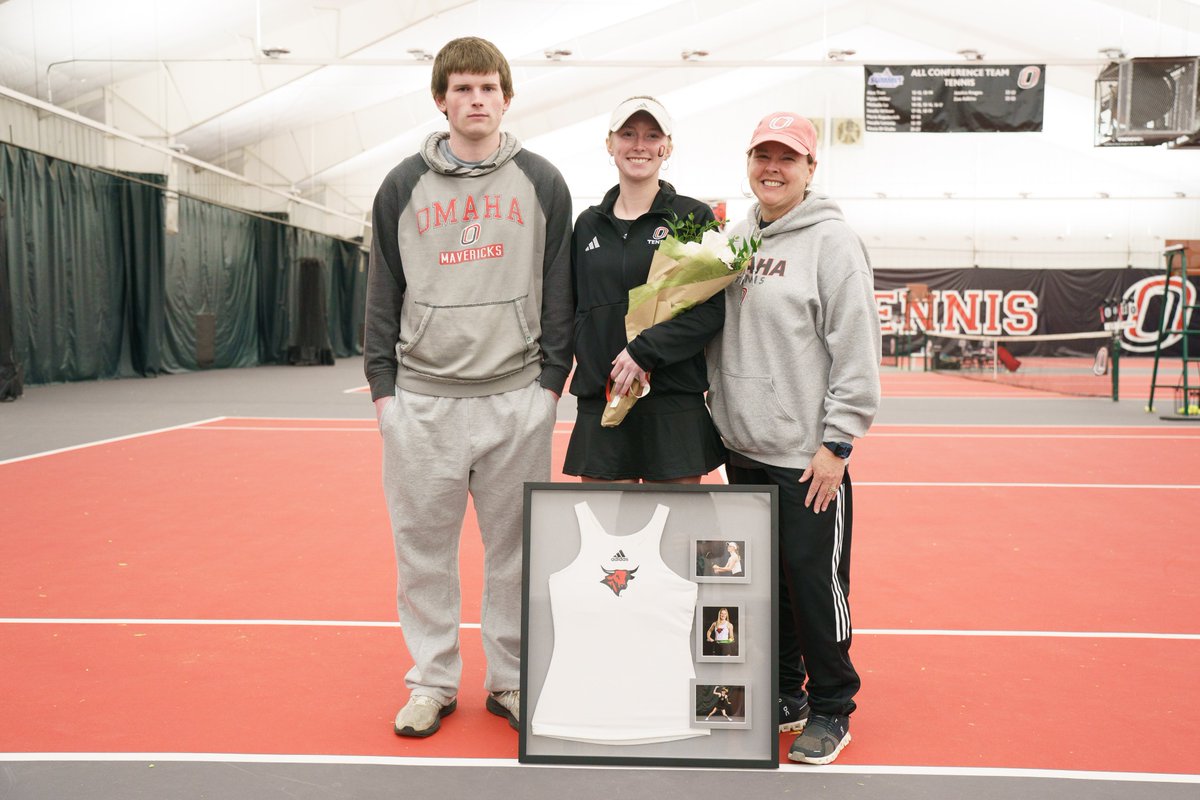 Thank you, Addison Miller🖤🩶❤️

A four-year member of the program, she has gone 18-27 in singles and 19-27 in doubles. Addison is a three-time ITA Scholar-Athlete. 

A senior from Edmond, Oklahoma, Addison Miller!

#OmahaWTEN