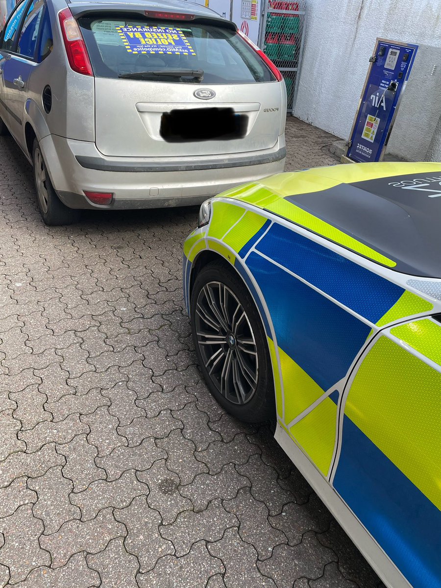 This one was a hat-trick, Disqualified, No insurance and tested positive for drugs. Driver arrested, vehicle seized. #noexcuse @NewtonAbbotPol @DriveInsured @fatal5uk